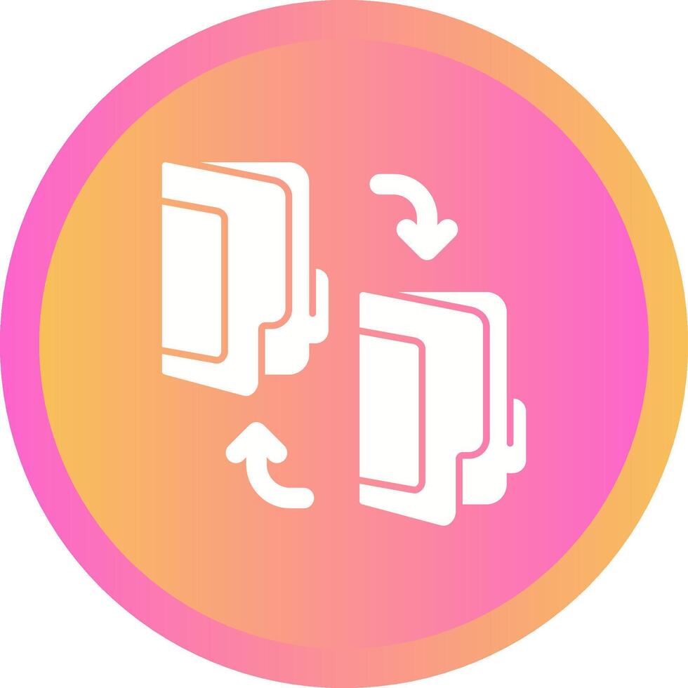 Folder Management Vector Icon