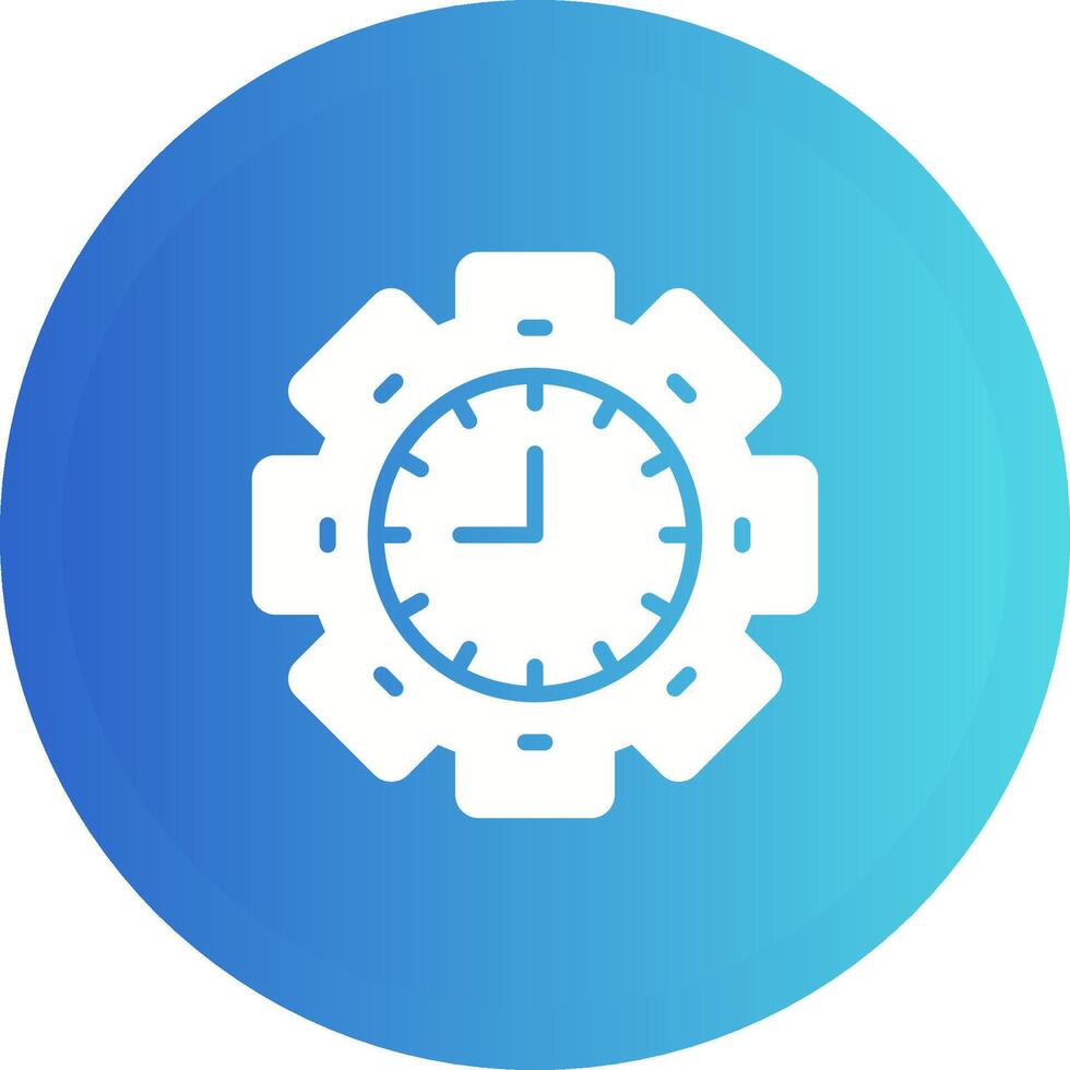 icono de vector de tiempo