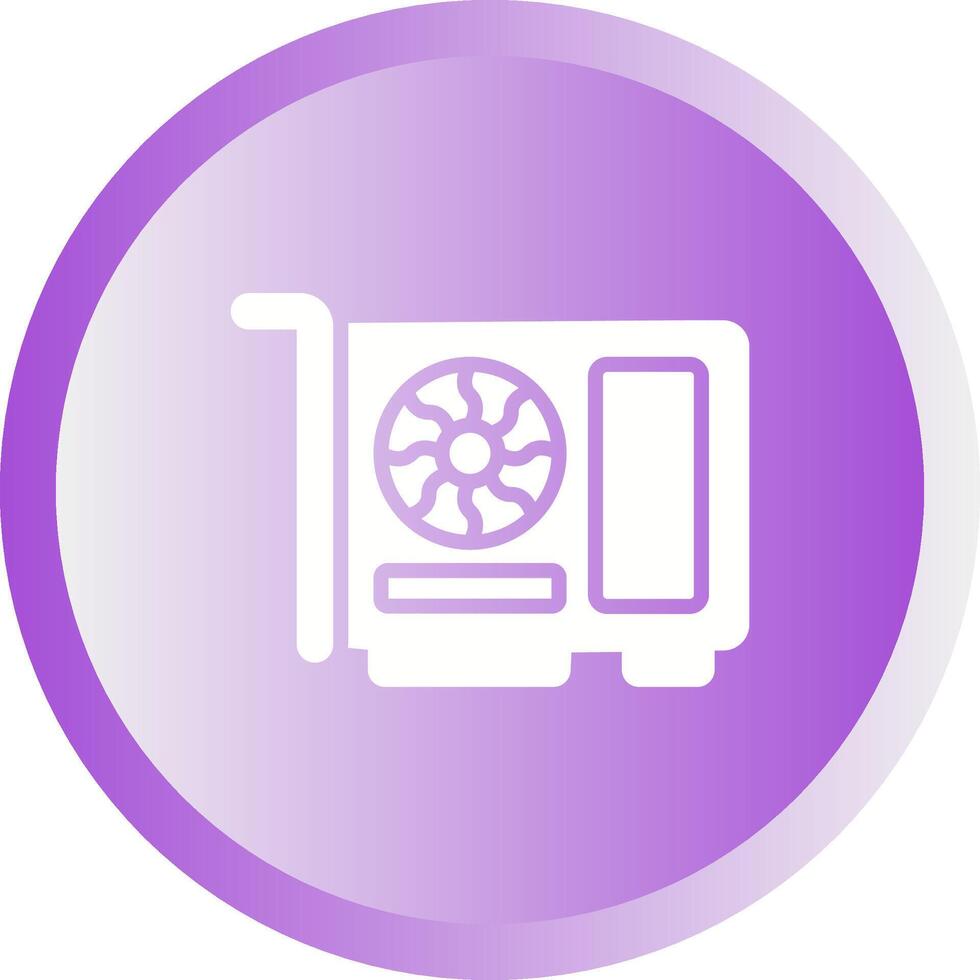 Graphic Card Vector Icon