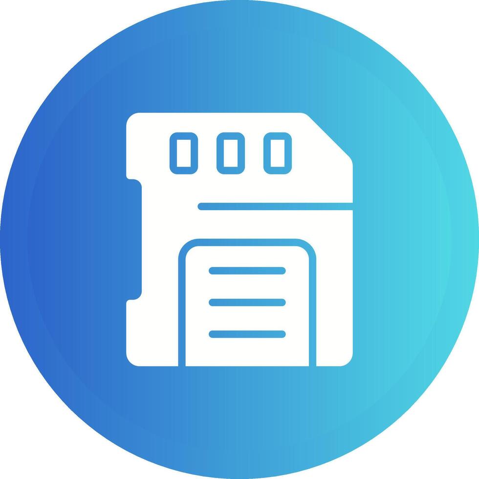 Sd Card Vector Icon