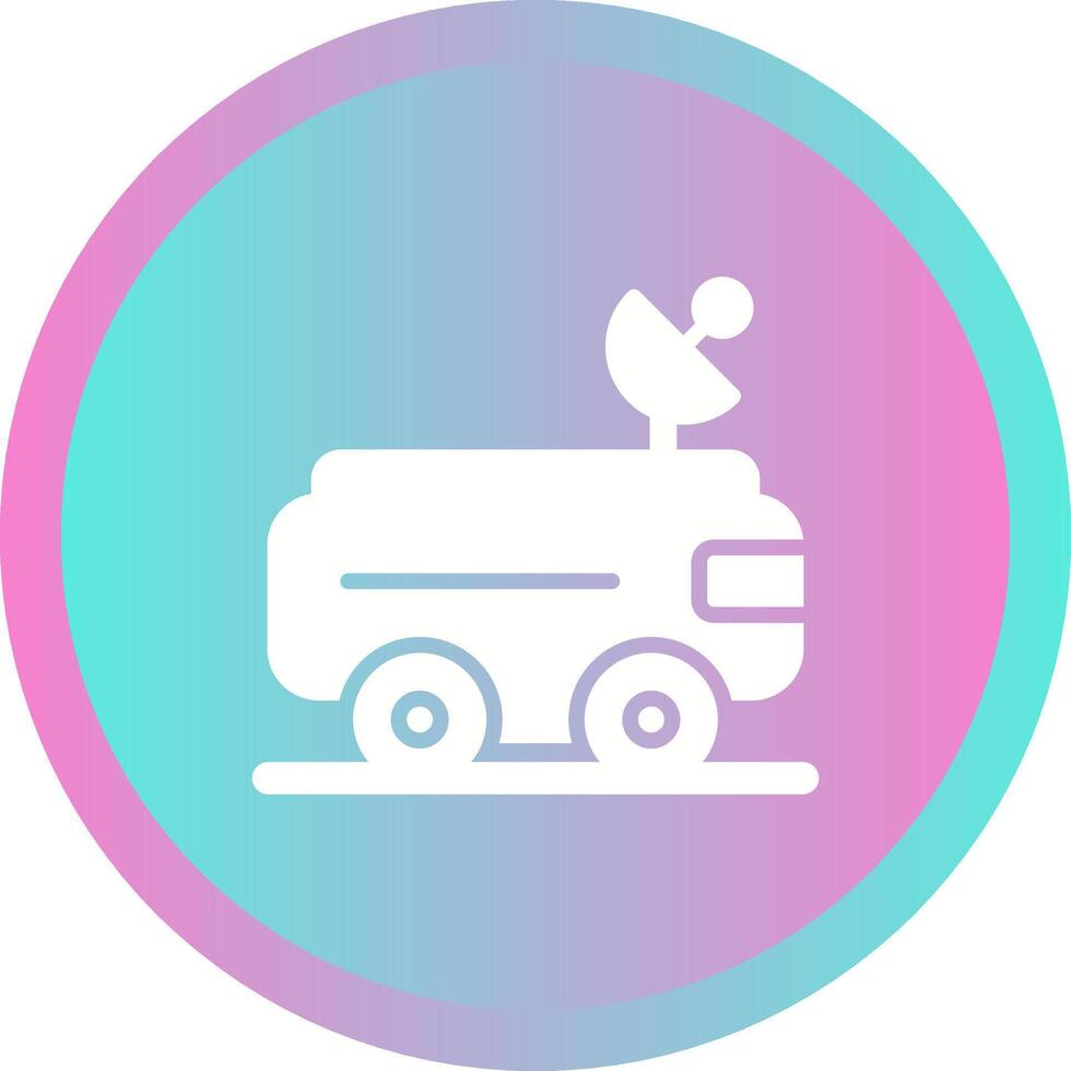 Mars Rover Vector Icon