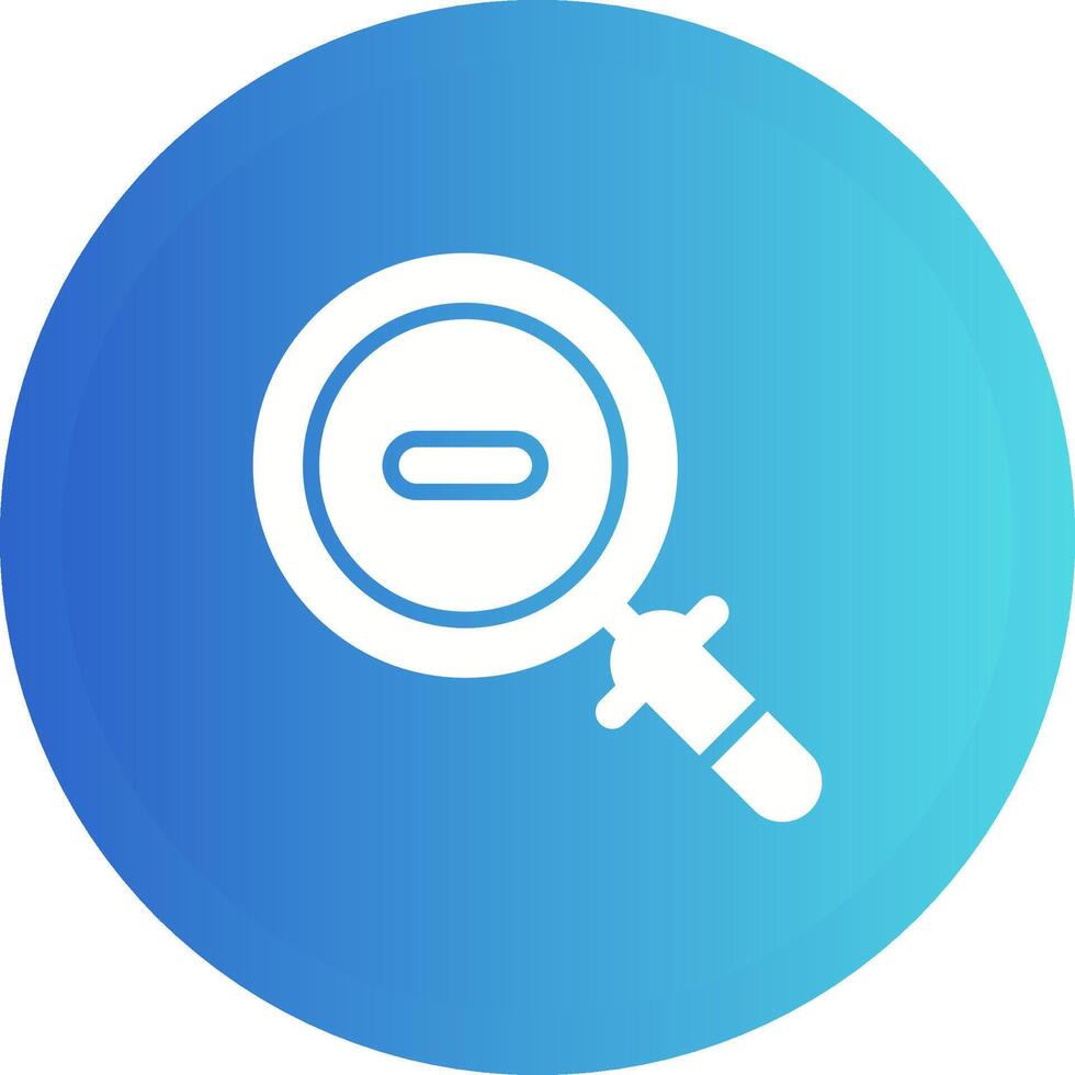 Zoom Out Vector Icon