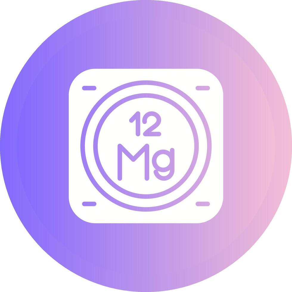 Magnesium Vector Icon