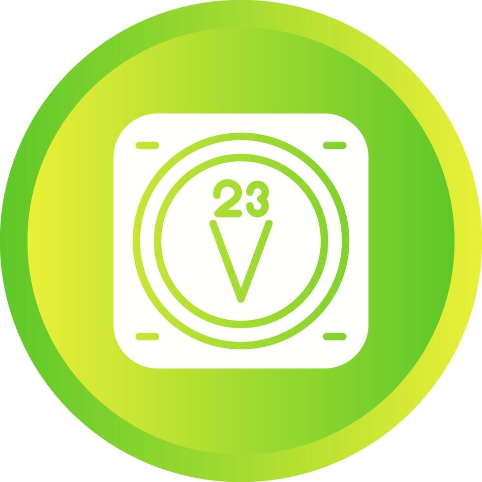 Vanadium Vector Icon