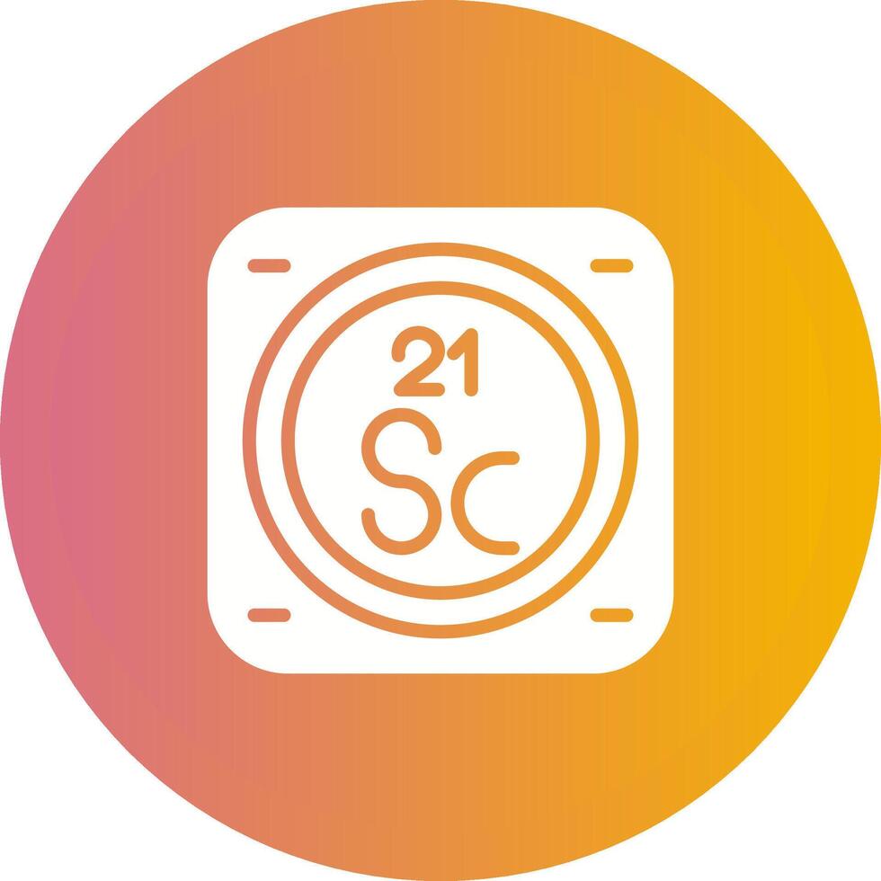 Chemical Element Vector Icon