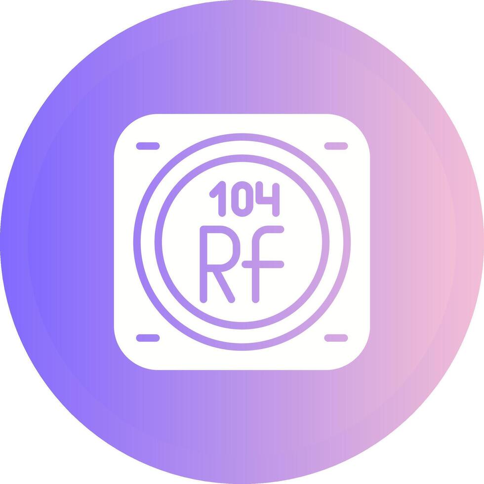 Rutherfordio Vector Icon