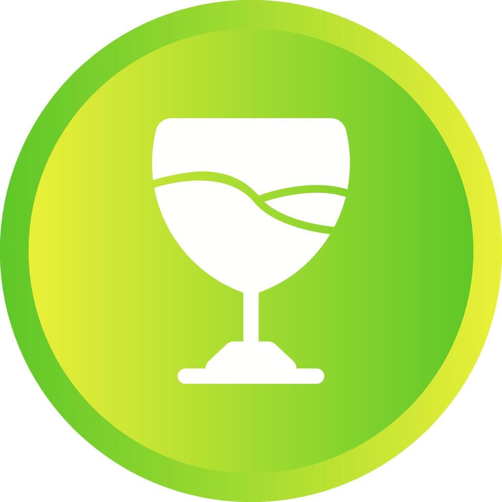 icono de vector de copa de vino