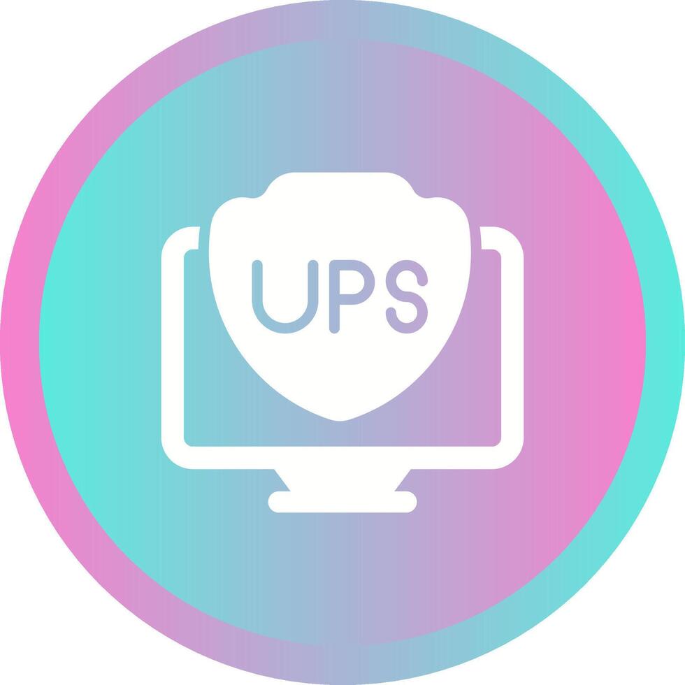 UPS vector icono