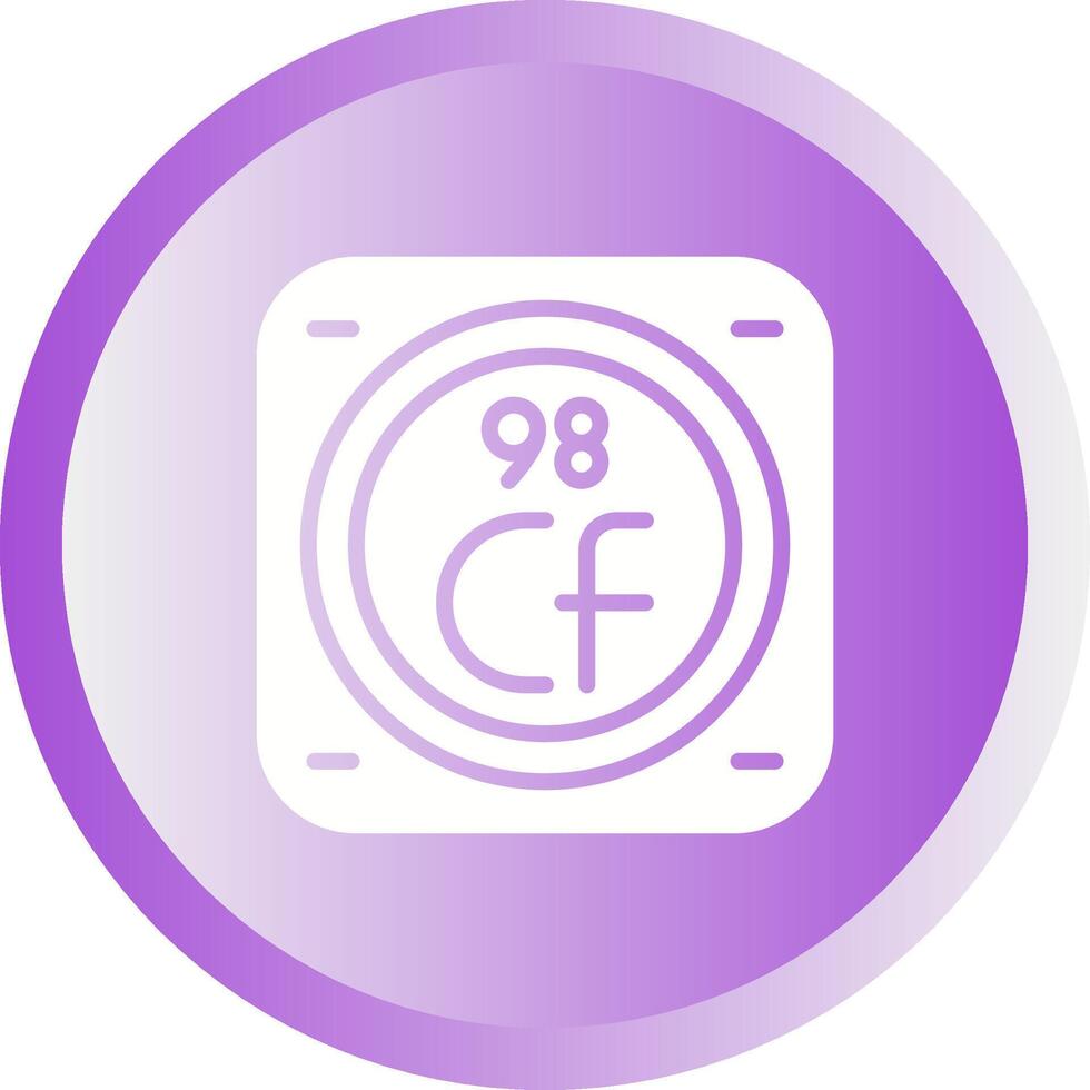 Chemical Element Vector Icon