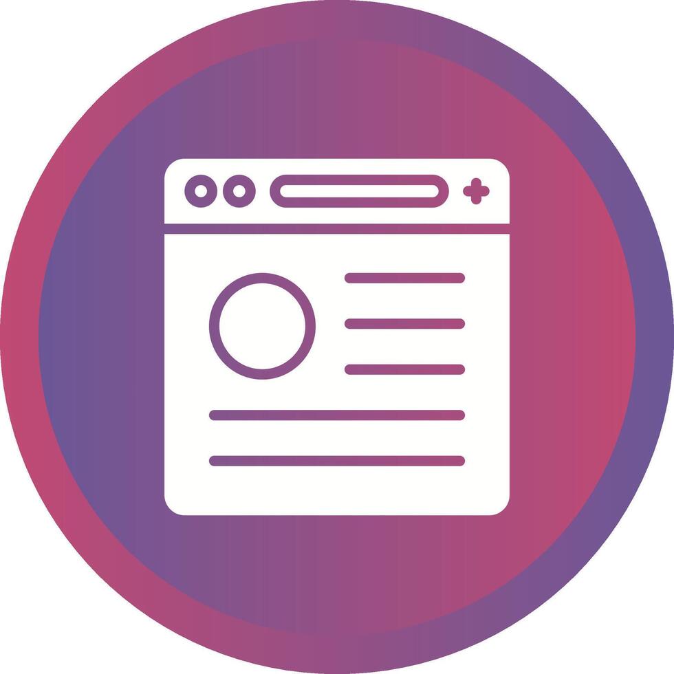 Browser Vector Icon