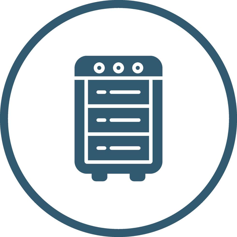 Server Rack Vector Icon