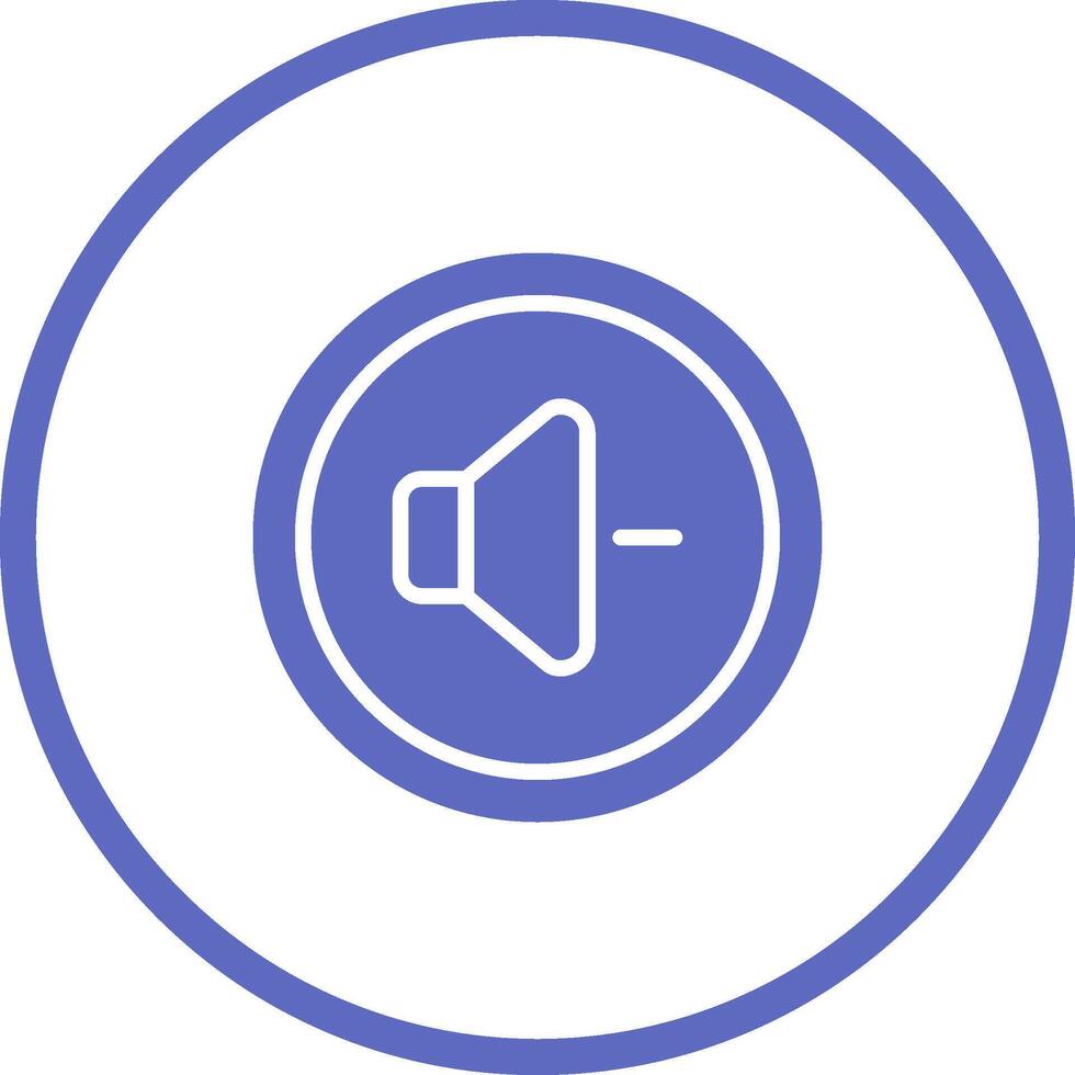 Volume Down Button Vector Icon