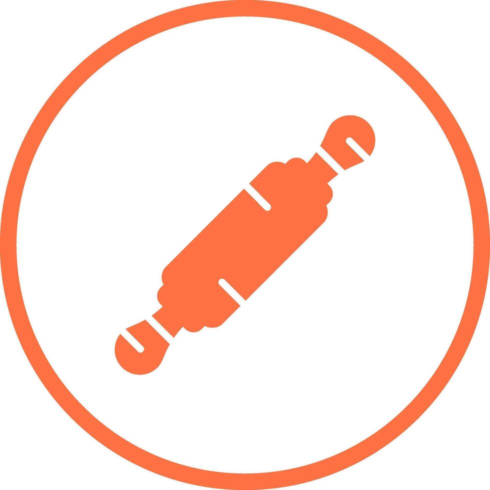 Rolling Pin Vector Icon