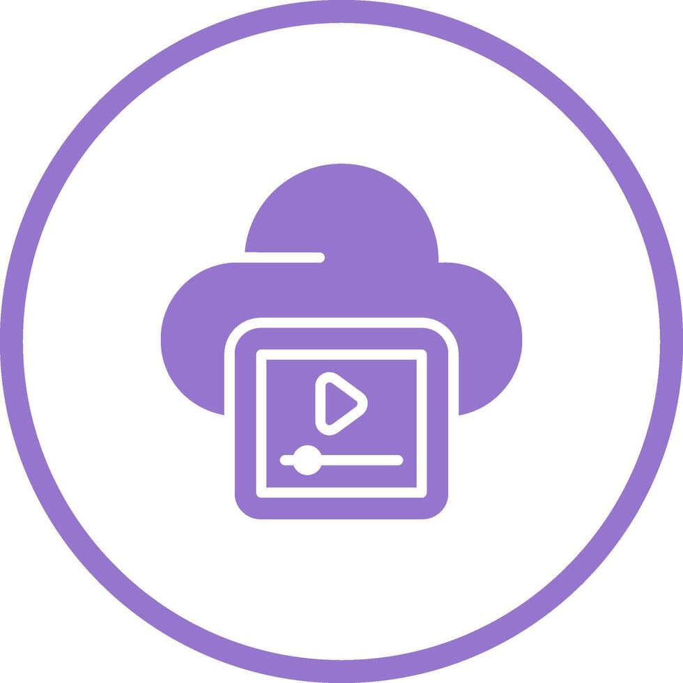 Video Hosting Vector Icon