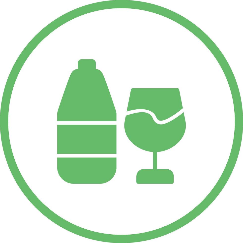 icono de vector de vino