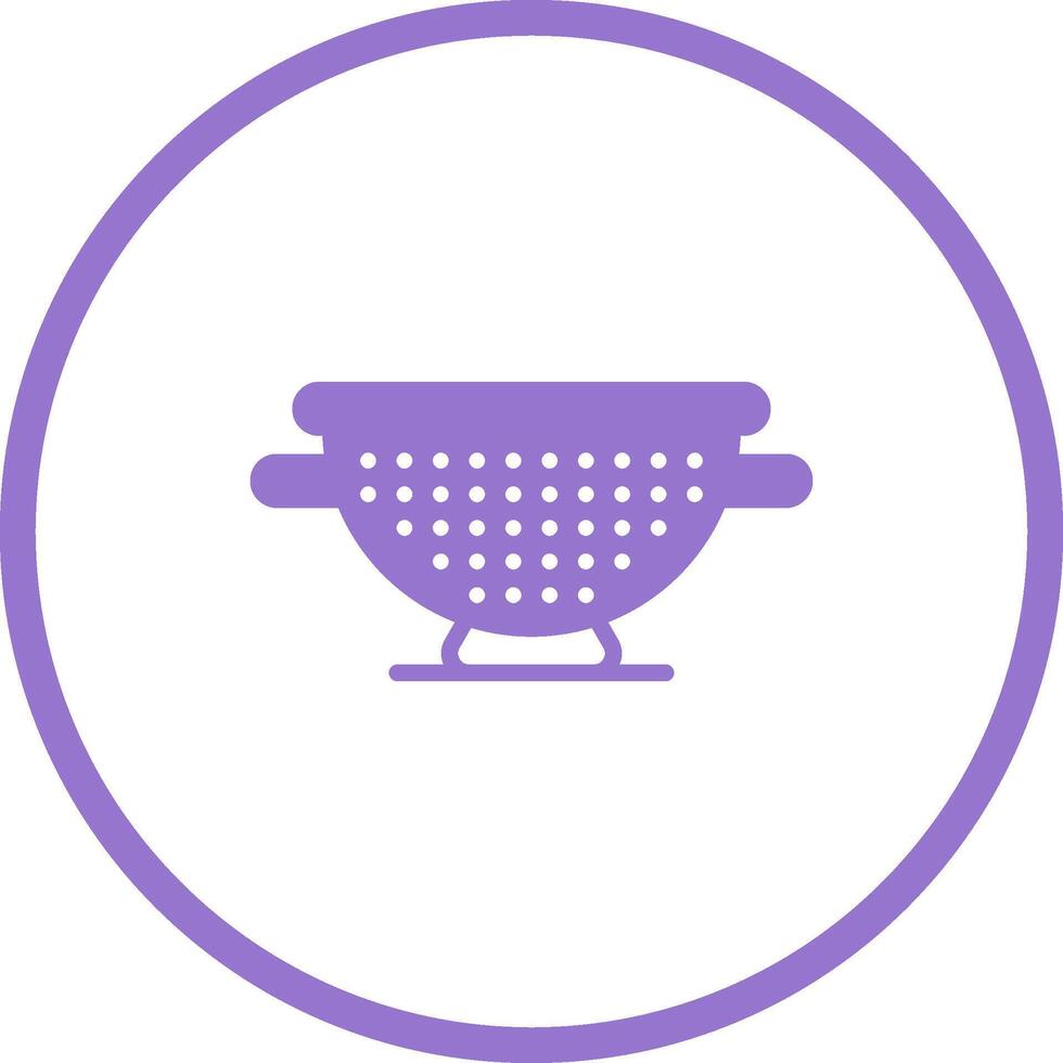 Colander Vector Icon