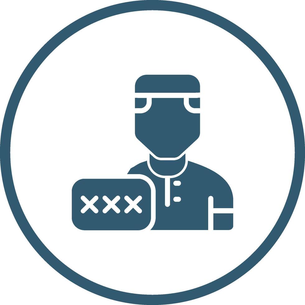 User Password Vector Icon