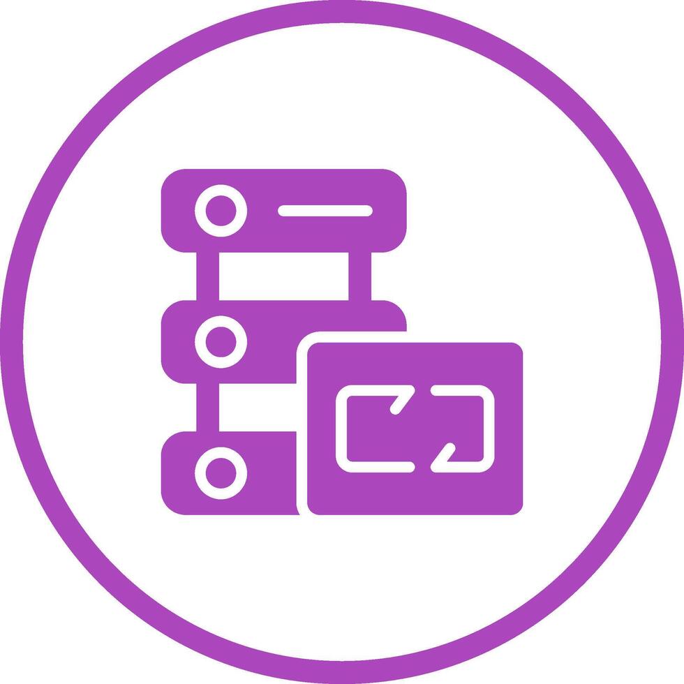 Website Backup Vector Icon