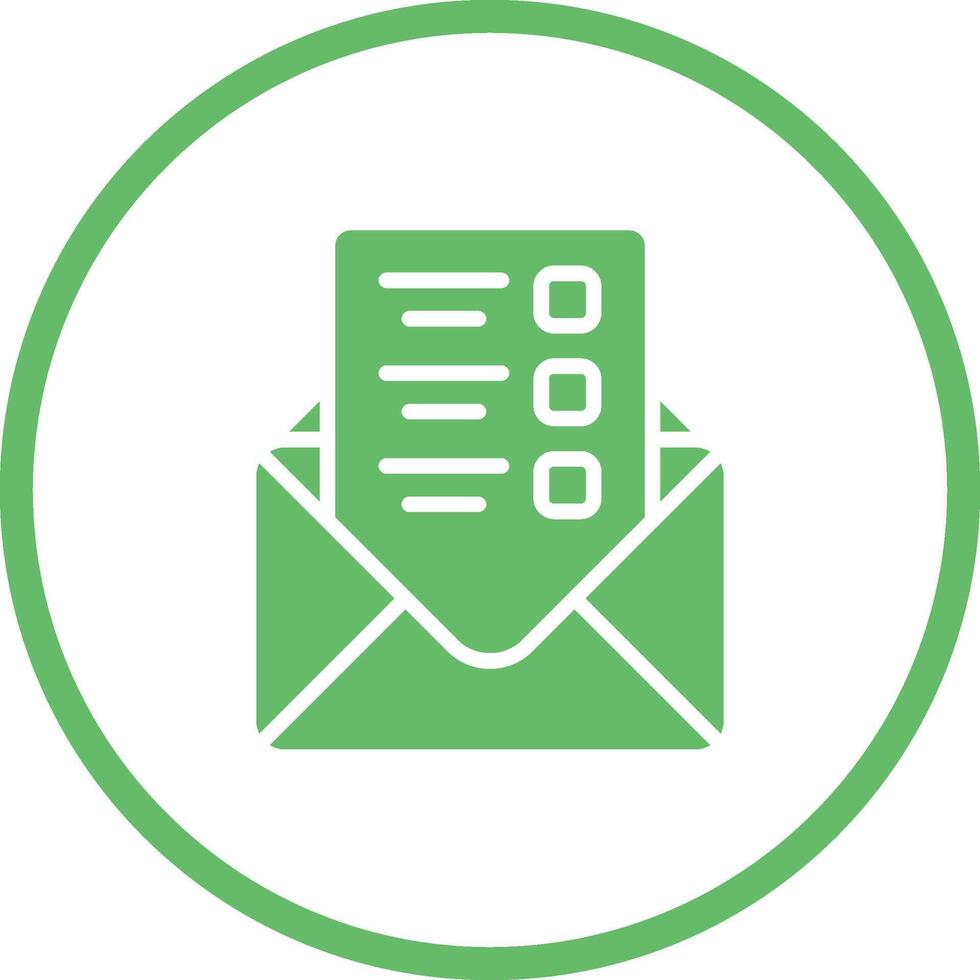 Mailing Lists Vector Icon