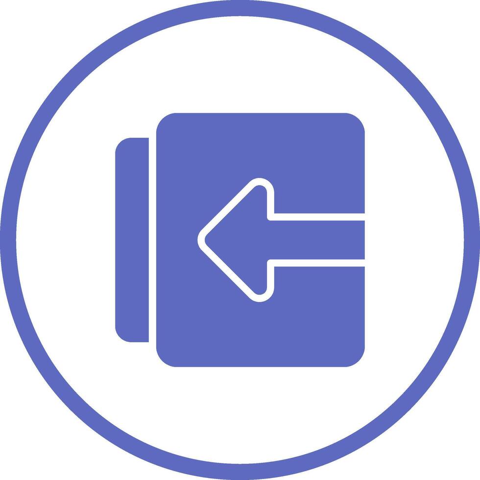 Document Import Vector Icon