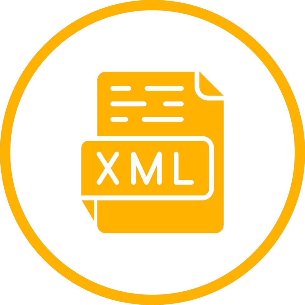 XML Vector Icon