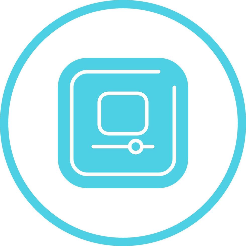 Video Stop Square Vector Icon
