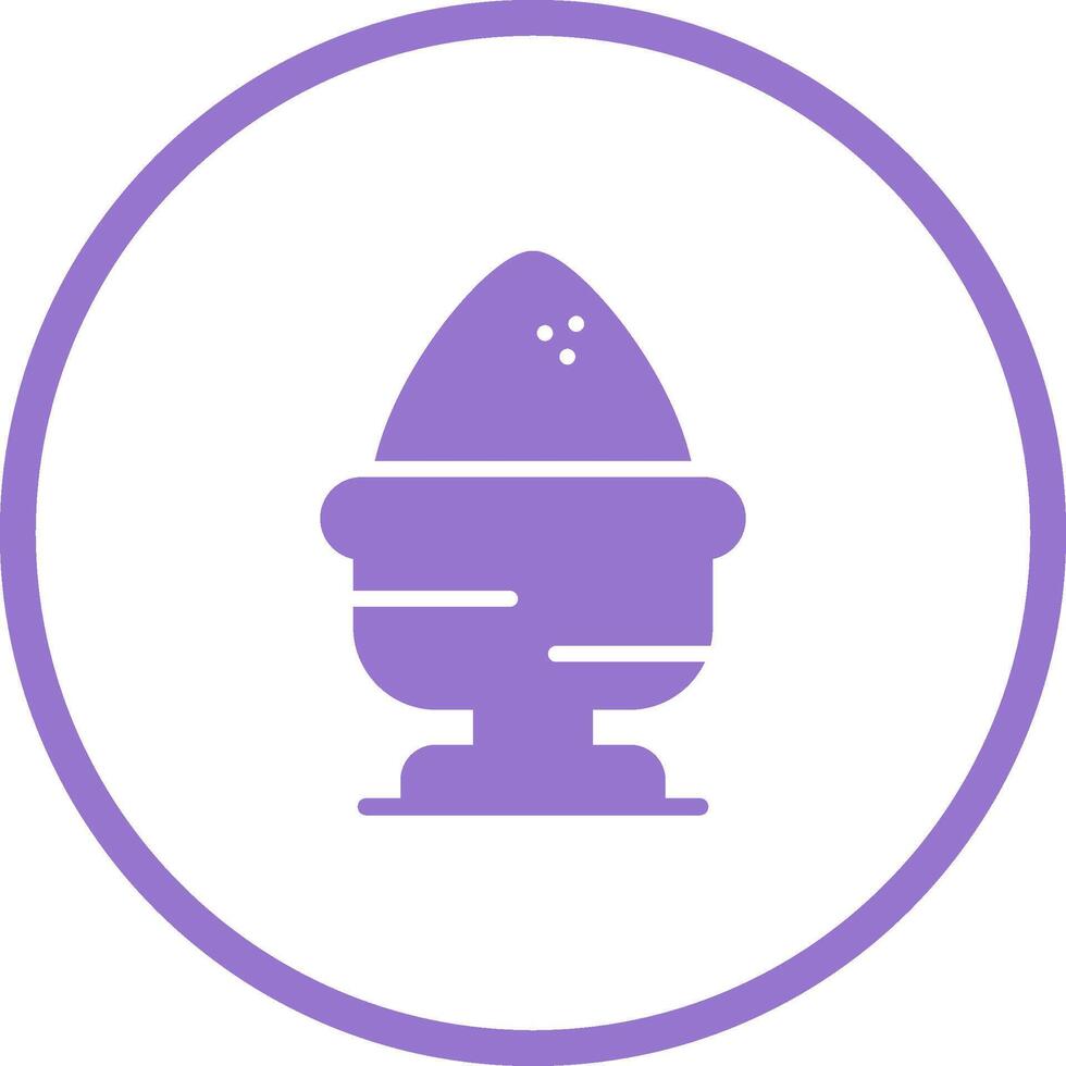 Boiled Egg Vector Icon