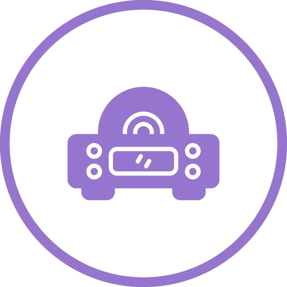 Cd Player Vector Icon