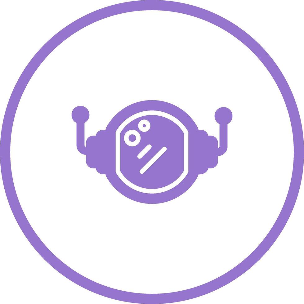 Astronaut Helmet Vector Icon