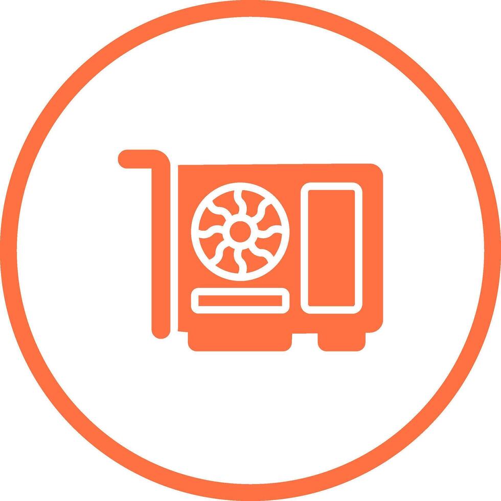 Graphic Card Vector Icon