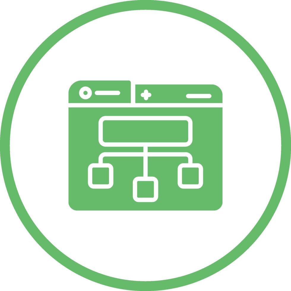 Site Map Vector Icon