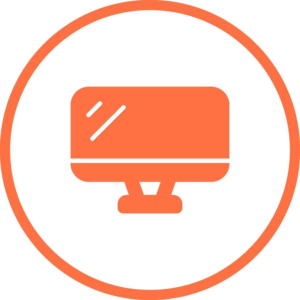 Monitor Vector Icon