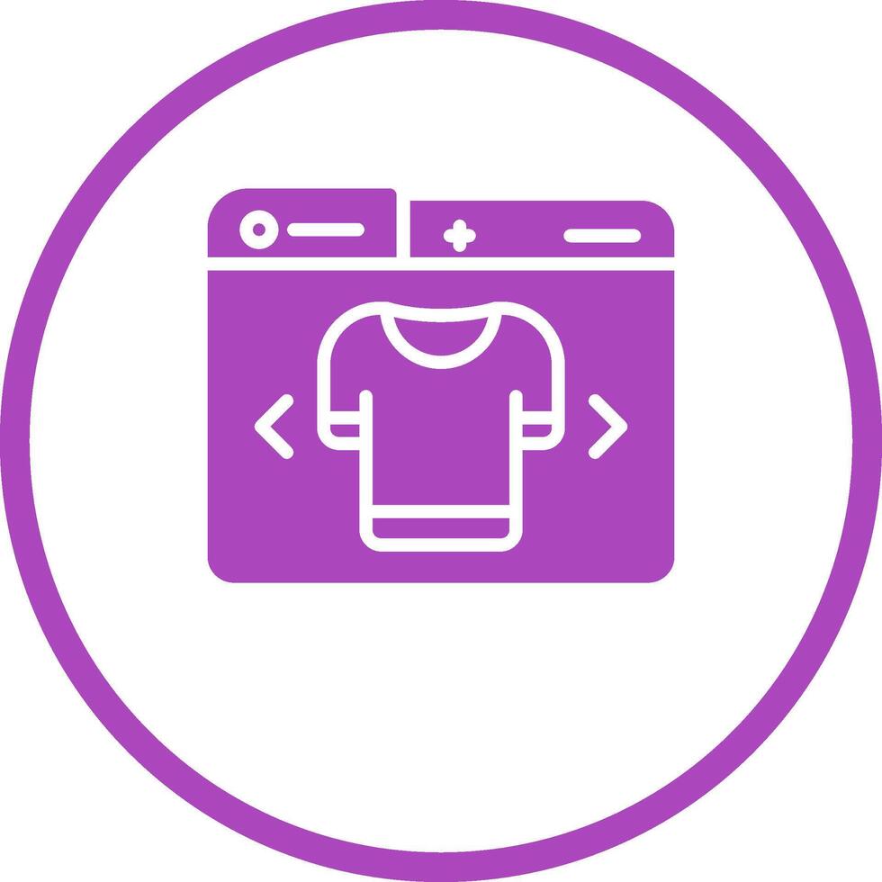 Clothing Store Vector Icon