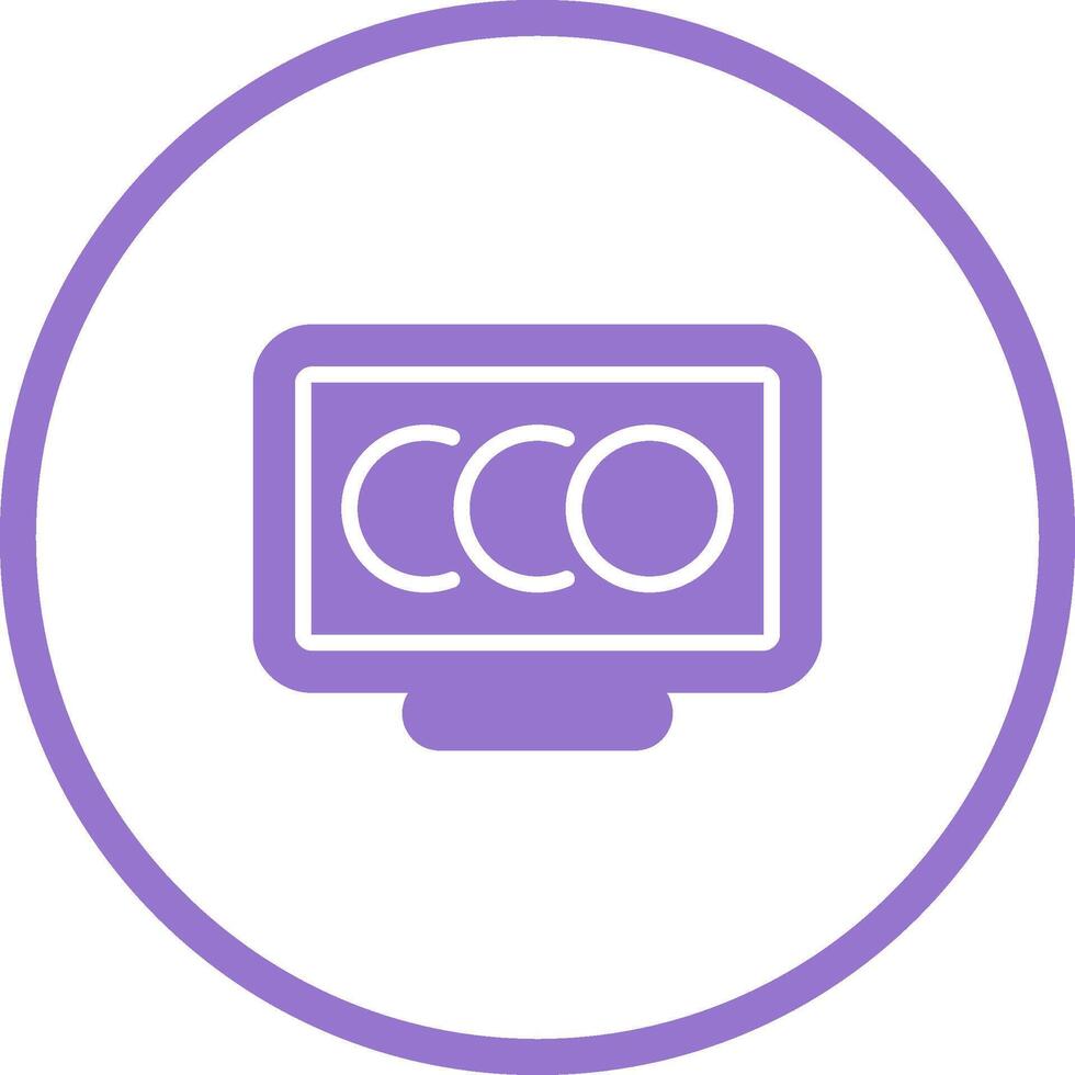 Desktop Computer Vector Icon