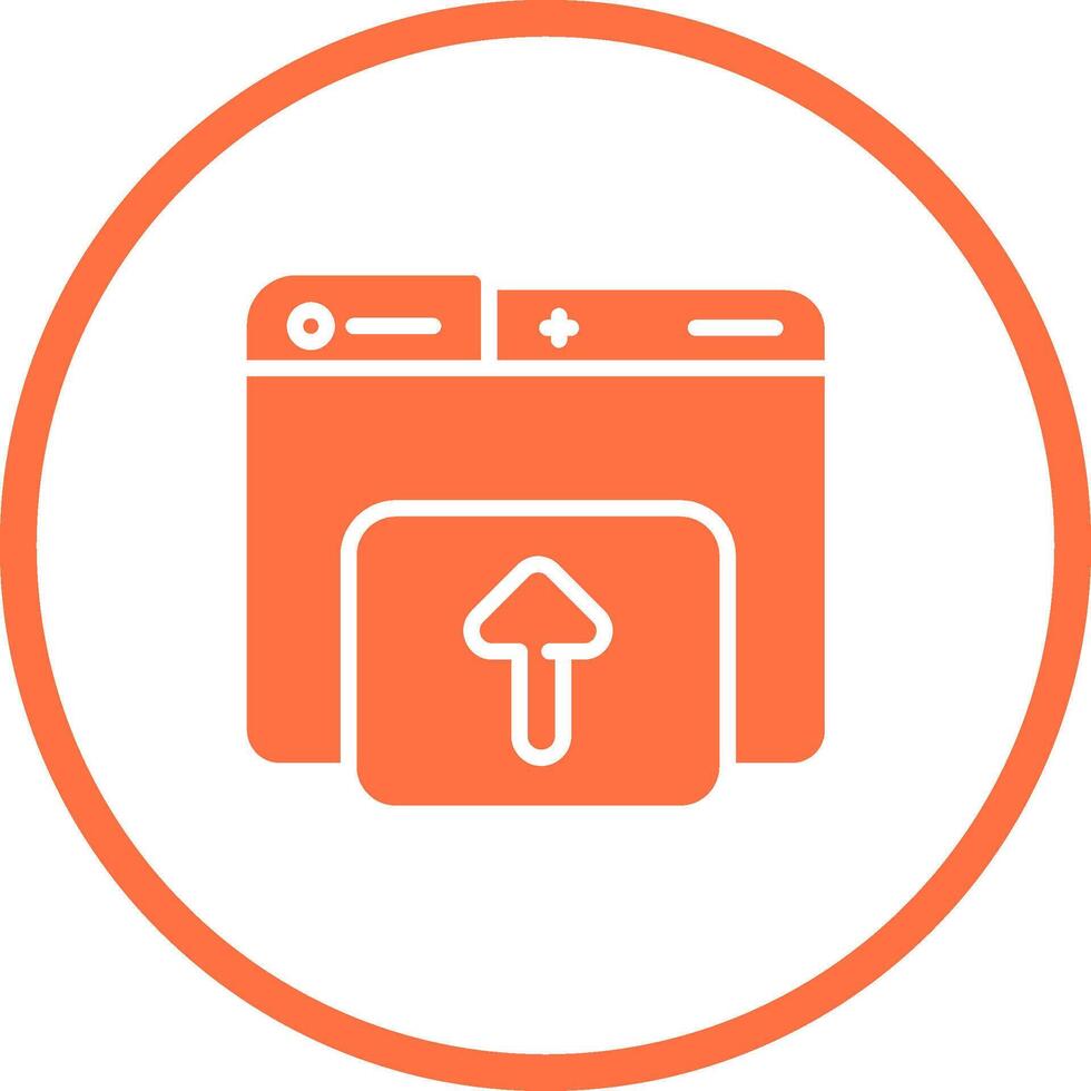 Uploading Vector Icon