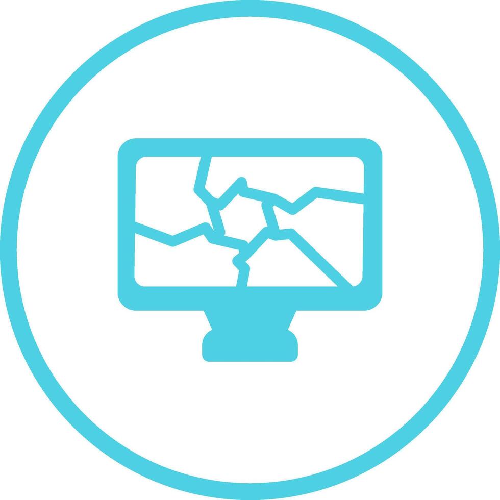 Computer Vector Icon