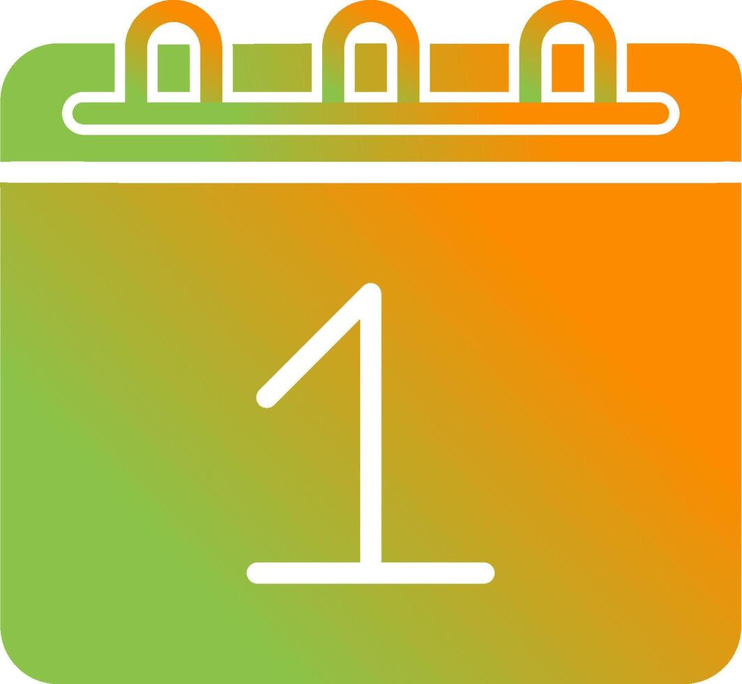 Tear Off Calendar Vector Icon