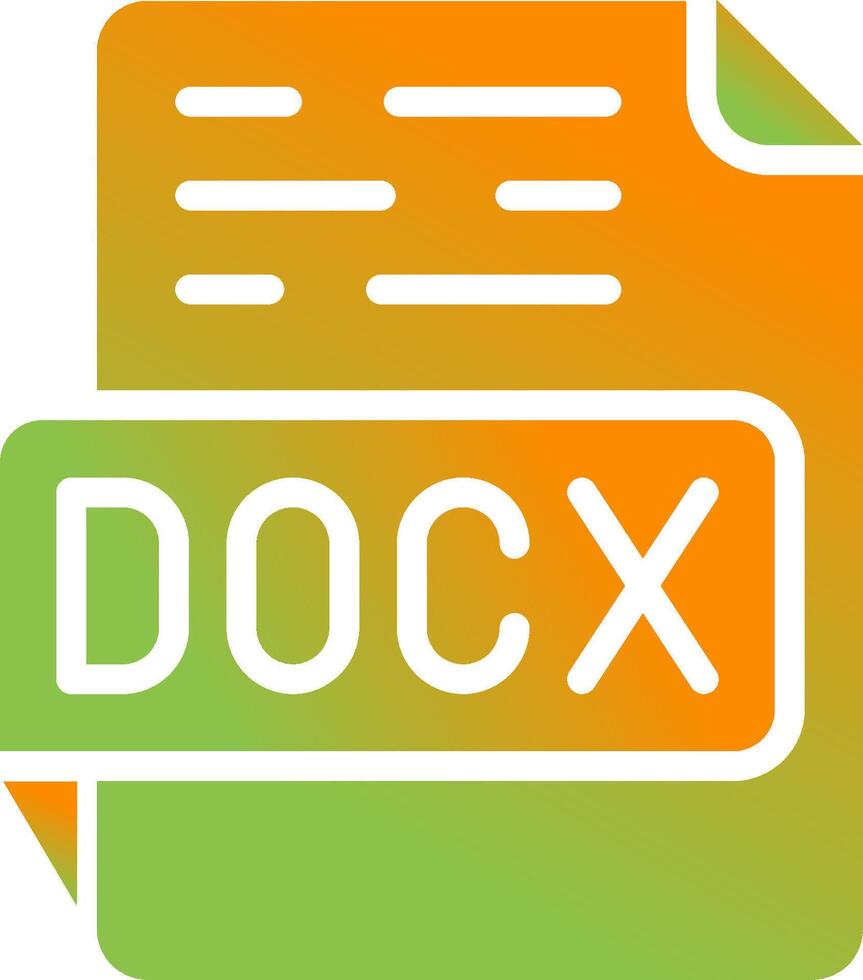 DOCX Vector Icon