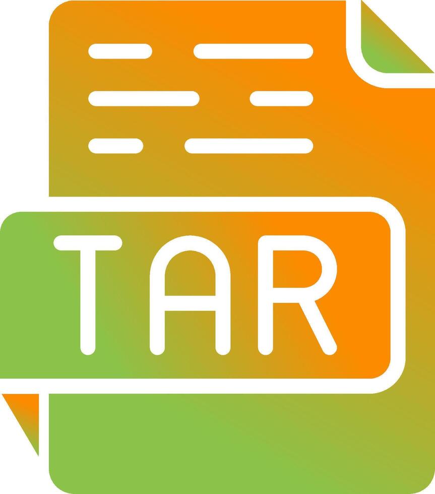 TAR Vector Icon