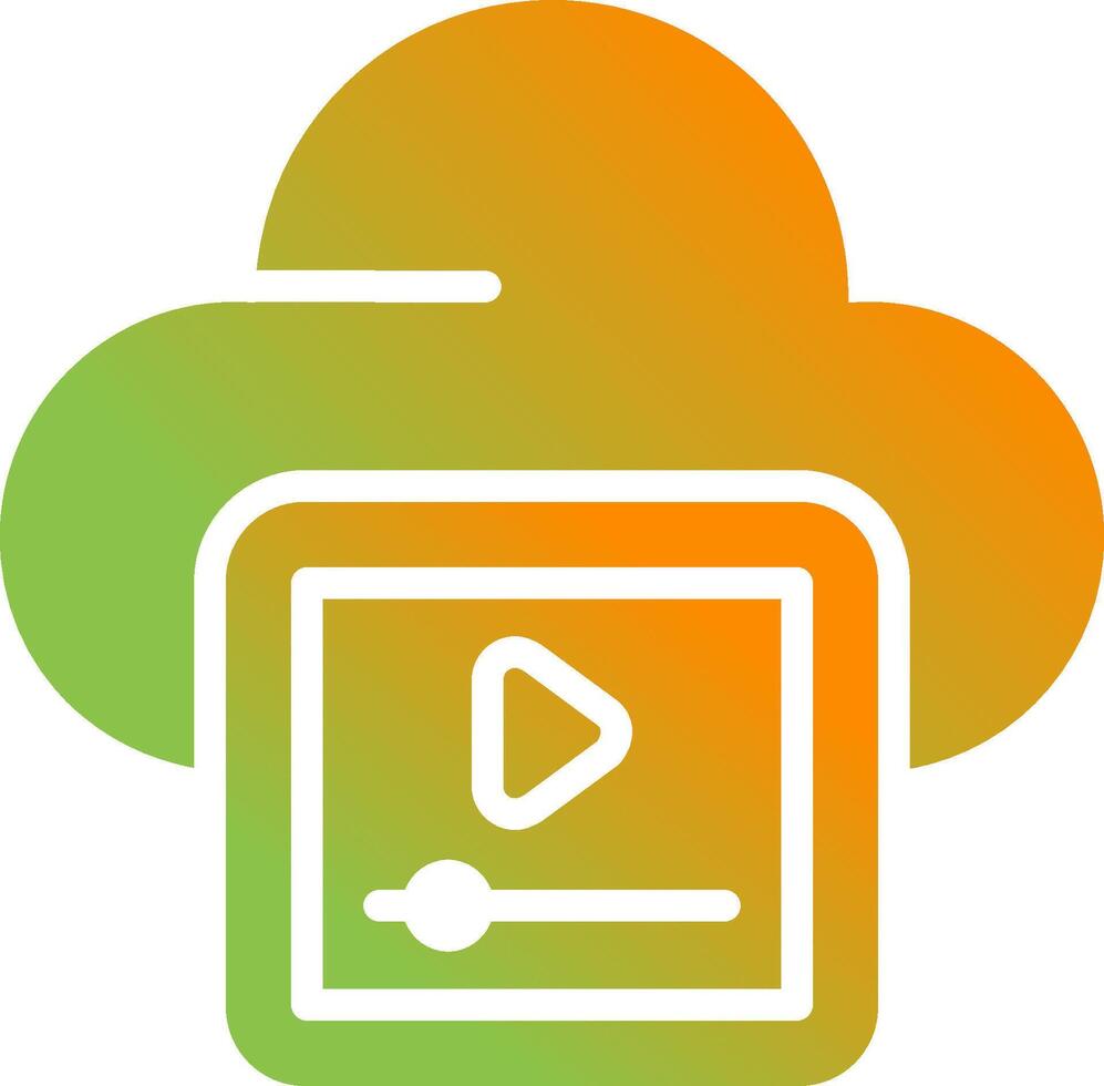 Video Hosting Vector Icon
