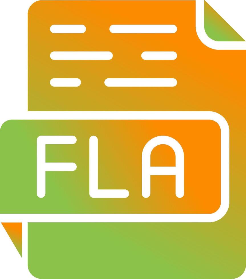 FLA Vector Icon