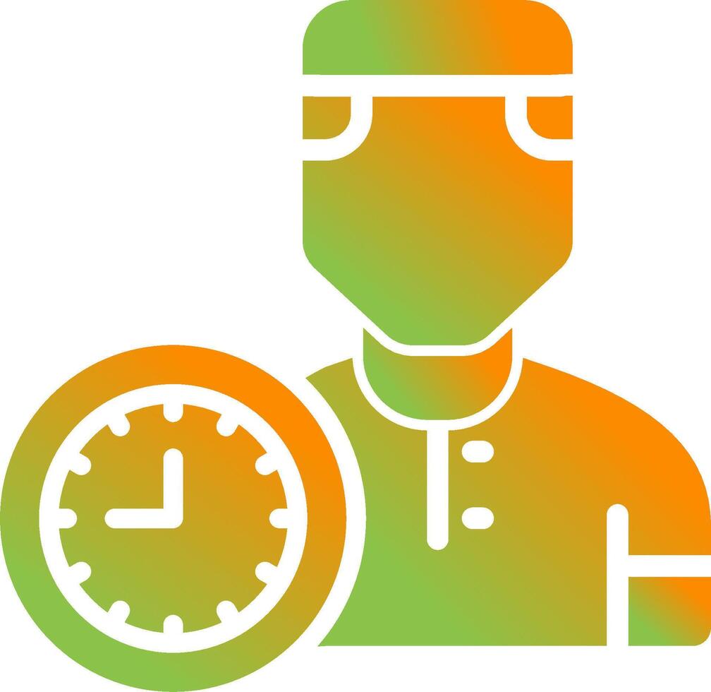 Working Hour Vector Icon