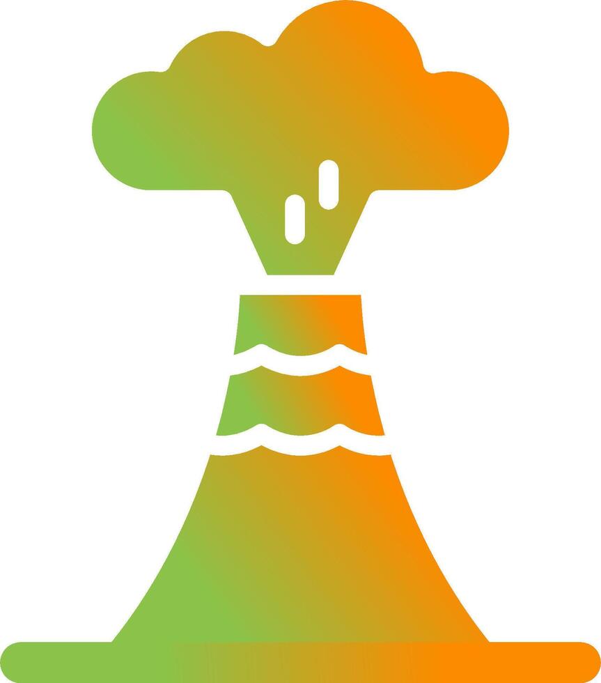 Volcano Vector Icon