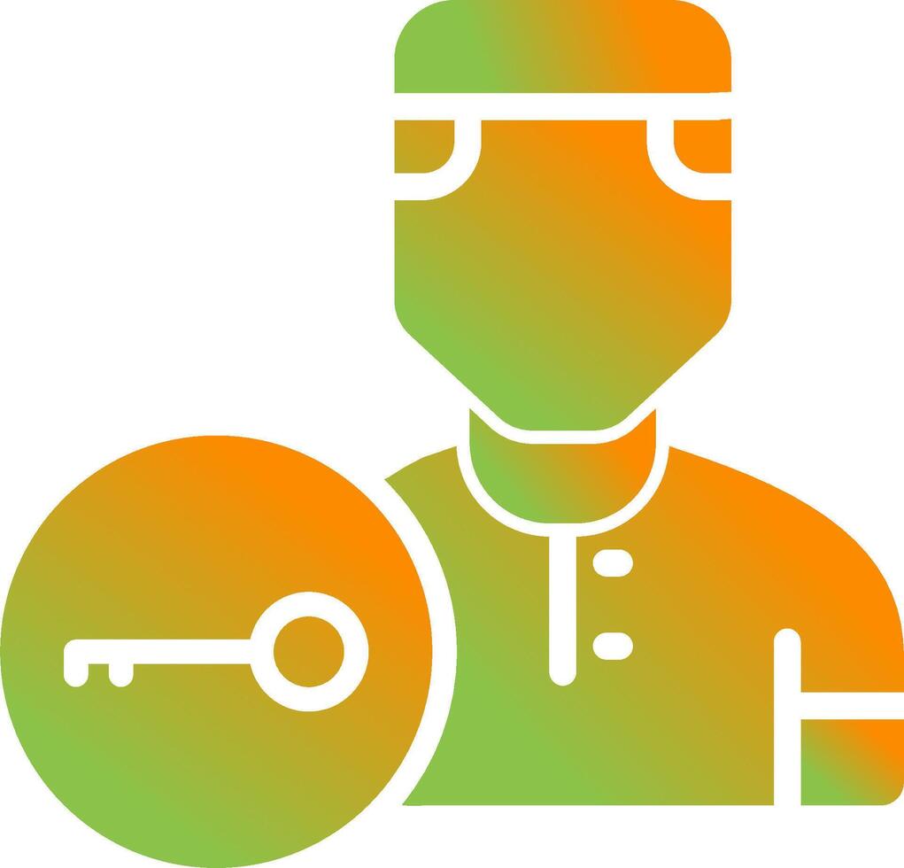 User Security Access Vector Icon