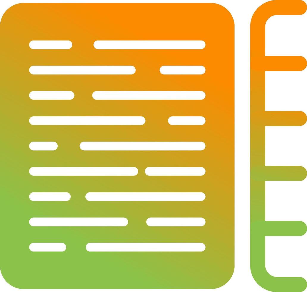 Document Indexing Vector Icon