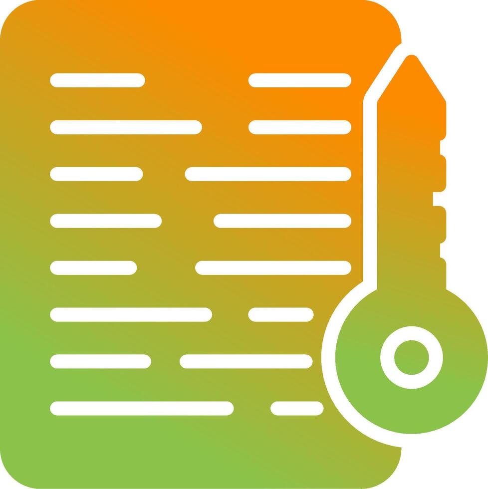 Document Access Vector Icon