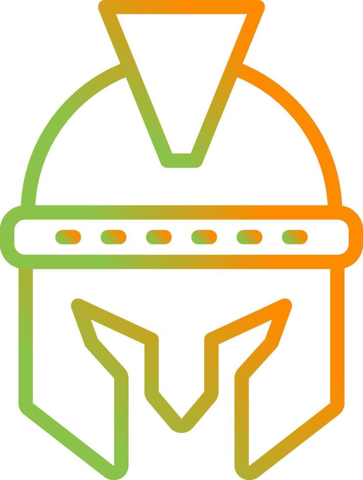 icono de vector de casco