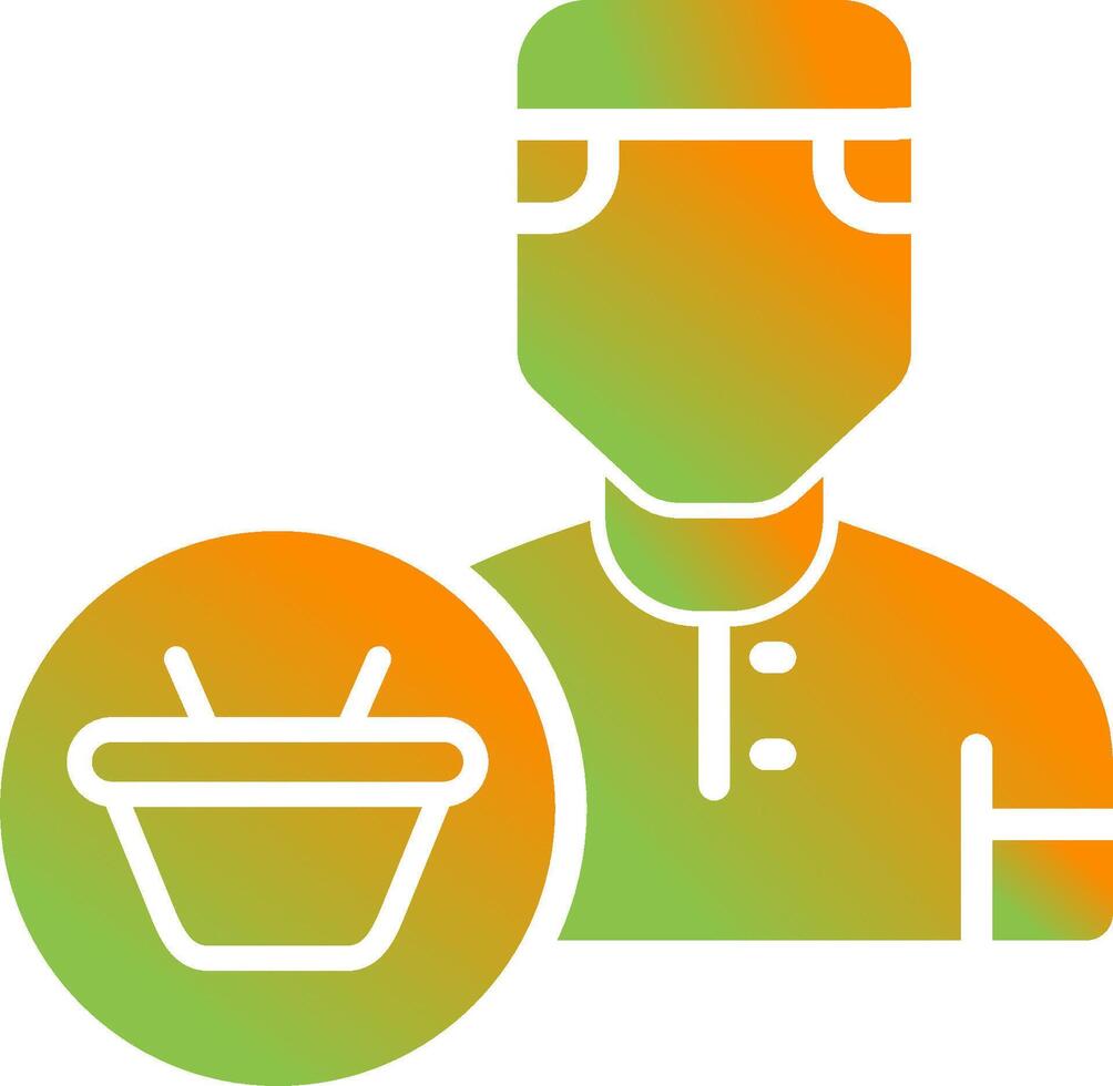 Office Boy Vector Icon