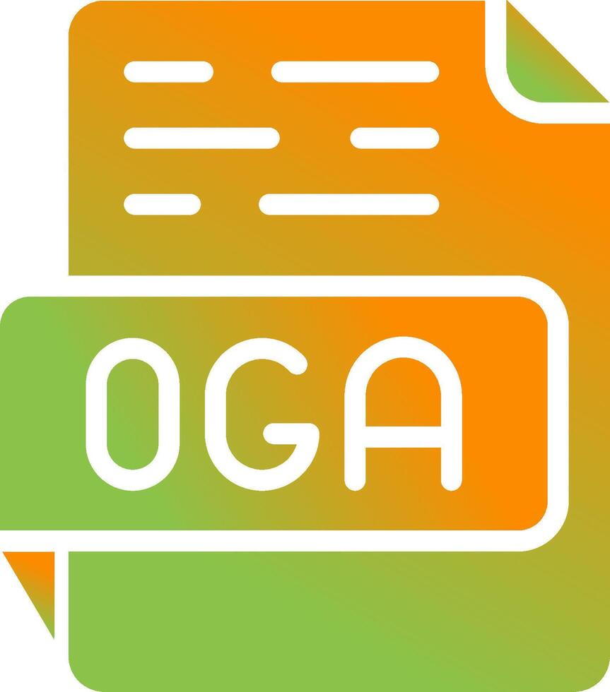 OGA Vector Icon