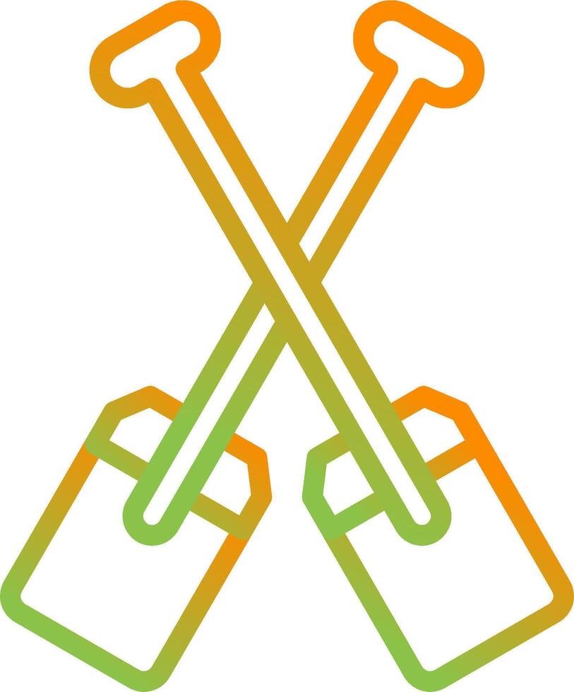 Oar Vector Icon